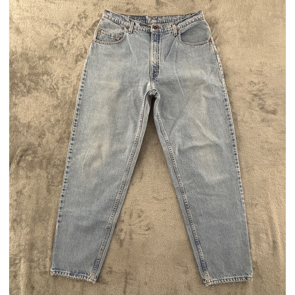 Vintage Levi's 560 Loose Fit Tapered Leg Jeans Mens 36x32 Light Wash Made in USA